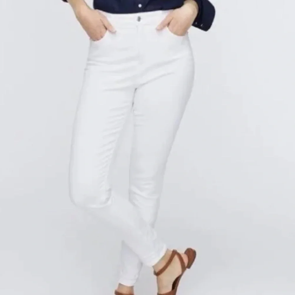 J. Crew Jeans Curvy Toothpick White Jeans